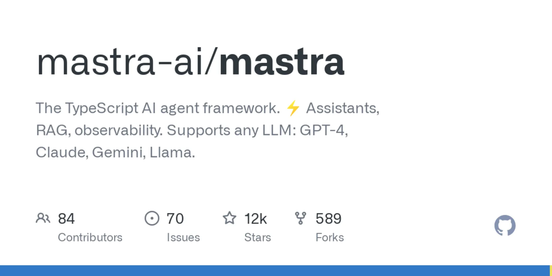 Mastra AI framework